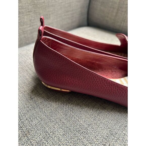 NICHOLAS KIRKWOOD Textured Leather Point-toe Flats - Picture 3 of 9